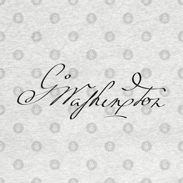 George Washington's signature by la chataigne qui vole ⭐⭐⭐⭐⭐